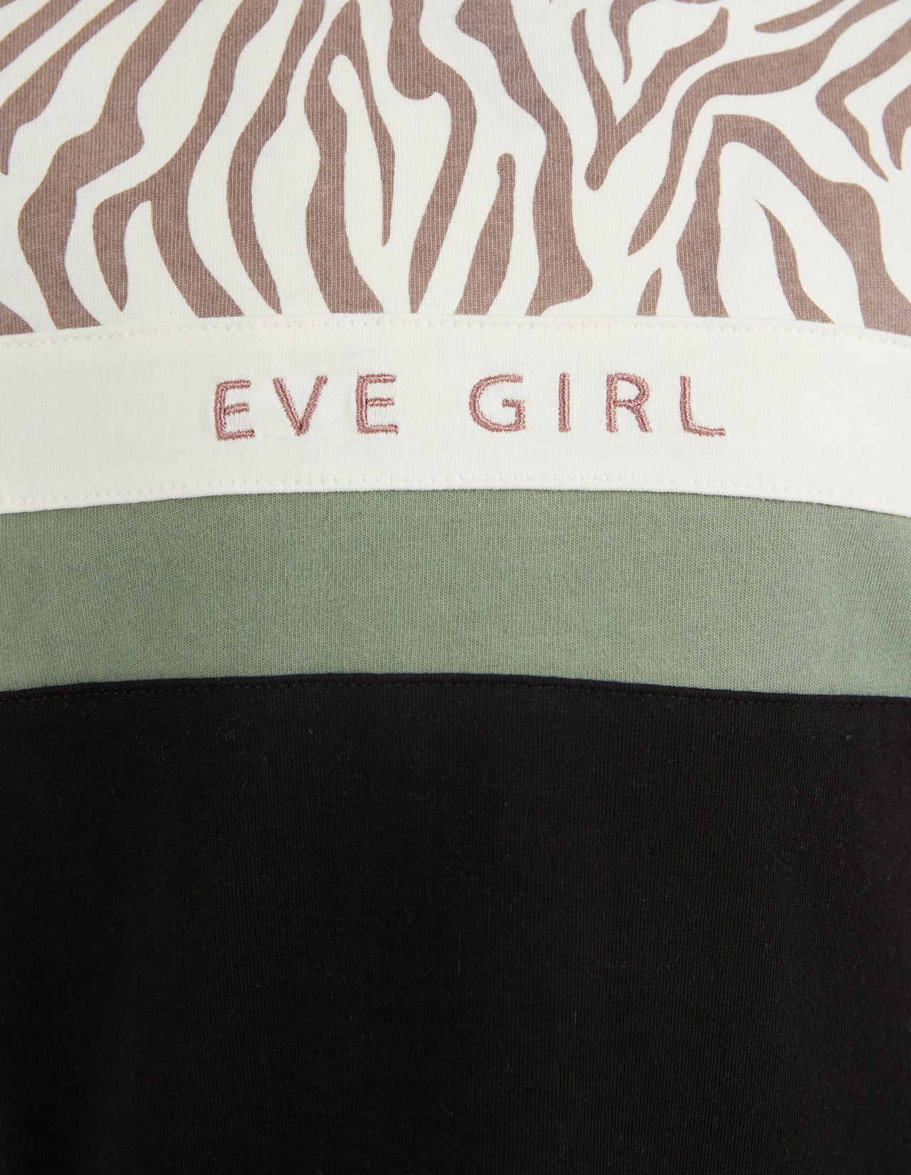 EVE GIRL SAVANNAH PANEL TEE DRESS
