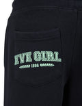 EVE GIRL ACADEMY FLARE TRACKPANT BLACK