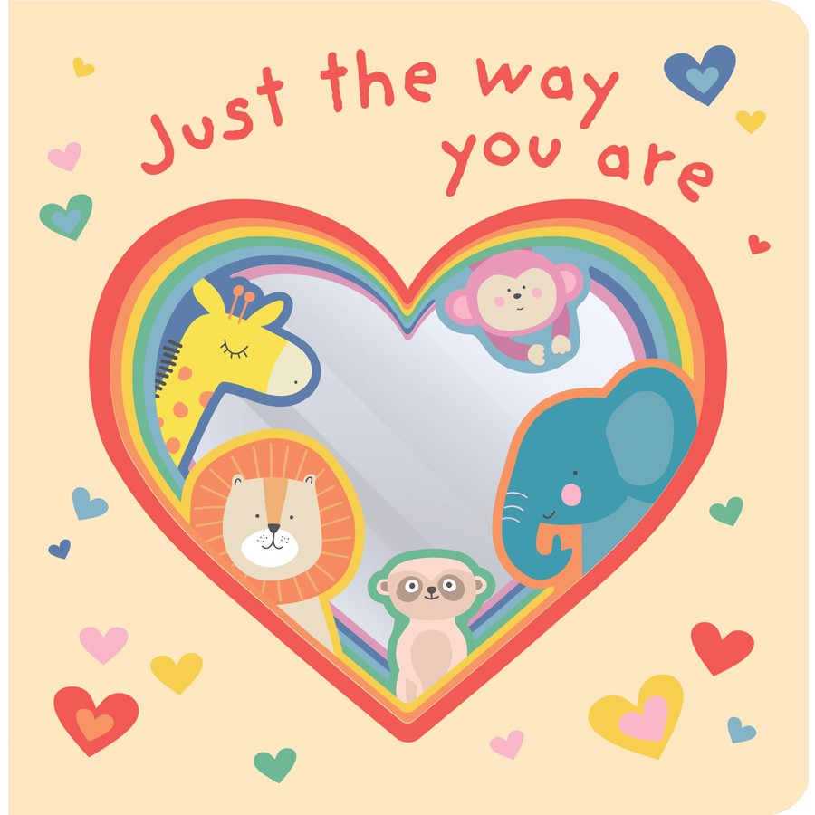 GRADUATING MIRROR BOARD BOOK - JUST THE WAY YOU ARE