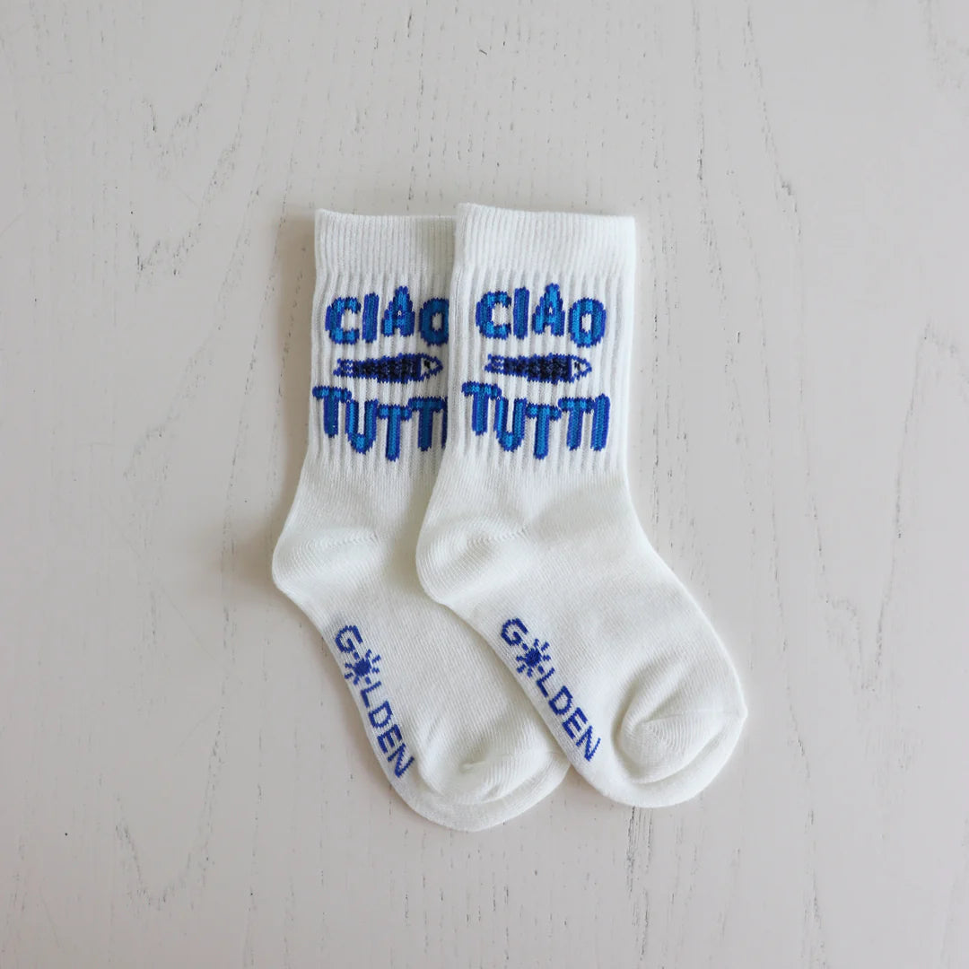 GOLDEN CHILDREN CIAO TUTTI PESCI SOCKS