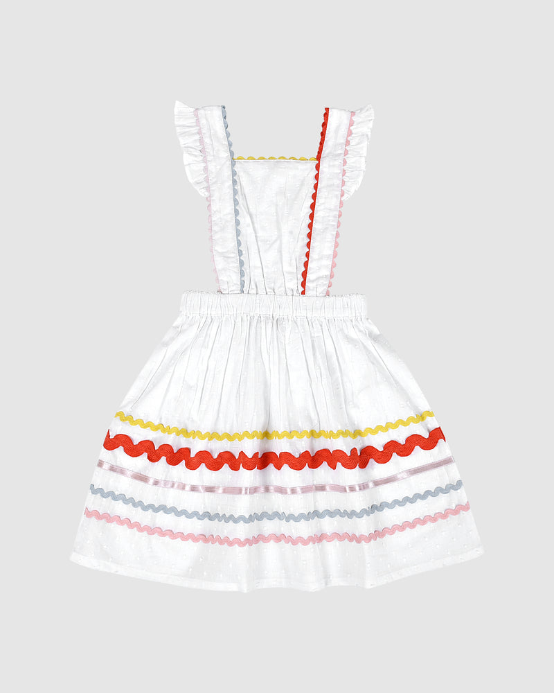 ALEX & ANT JOLIE DRESS WHITE