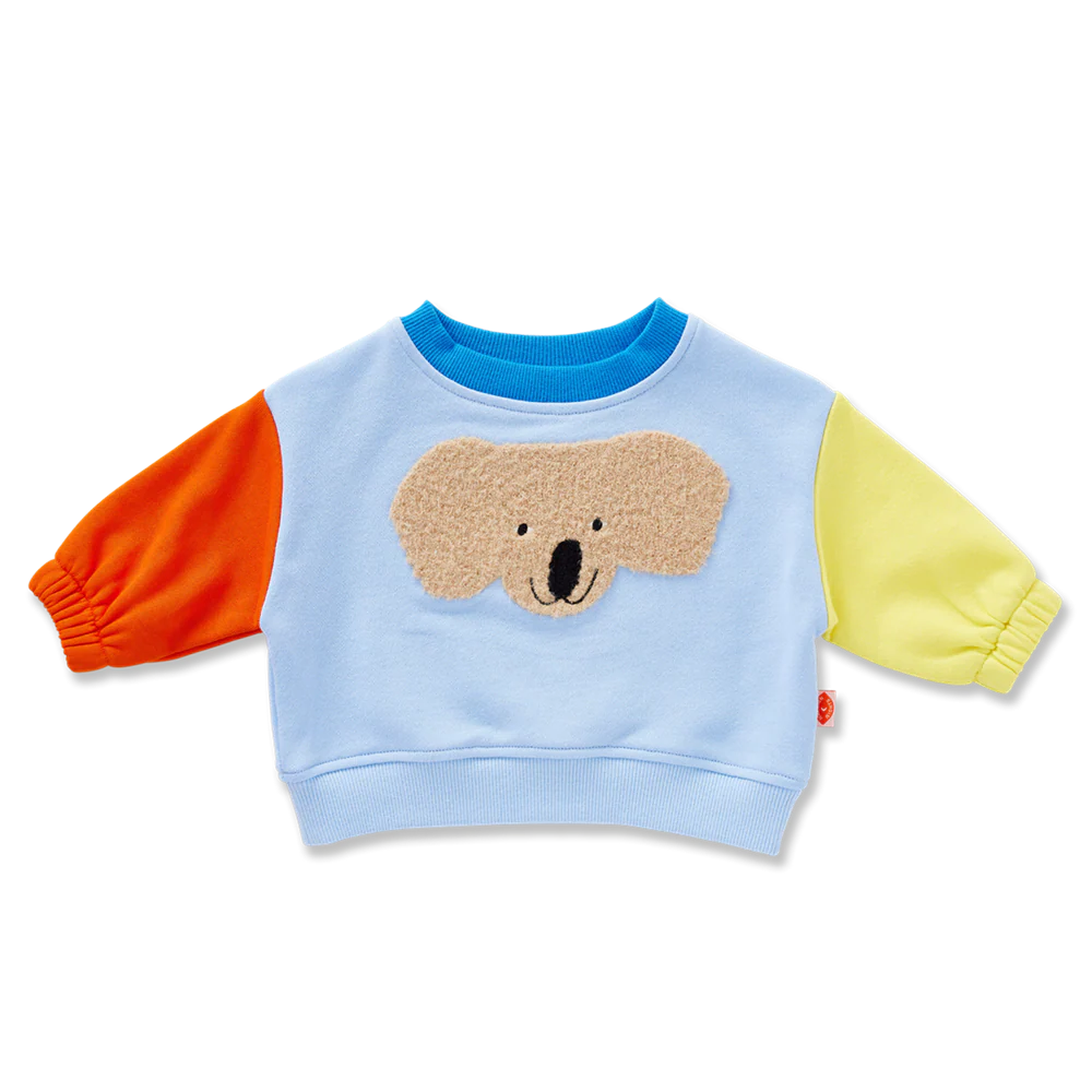 HALCYON NIGHTS LITTLE BILLABONG LIGHT BLUE SWEATER