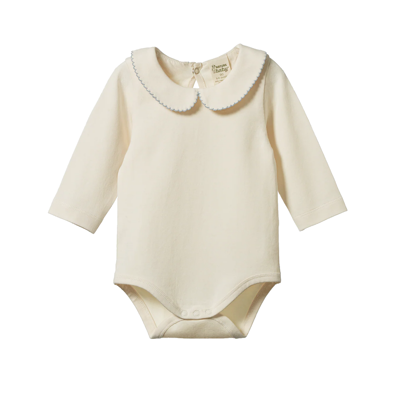 NATURE BABY AGNES BODYSUIT NATURAL