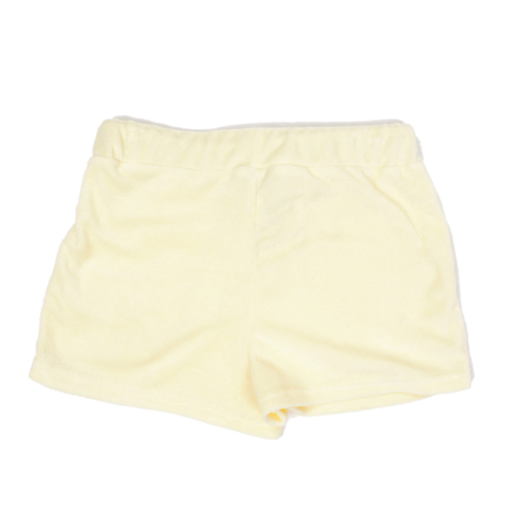 ALPHABET SOUP CHILL VIBES TERRY SHORTS