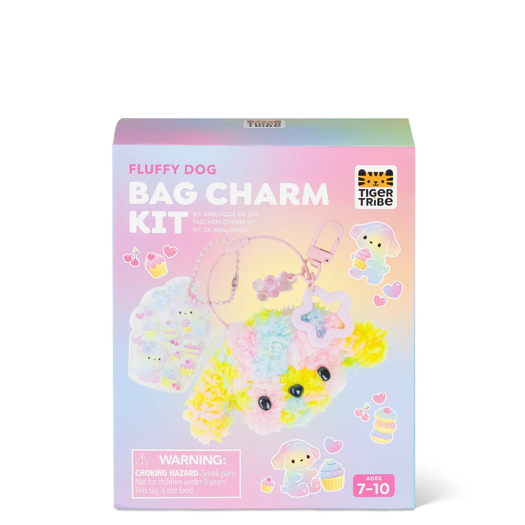 BAG CHARM KIT FLUFFY DOG