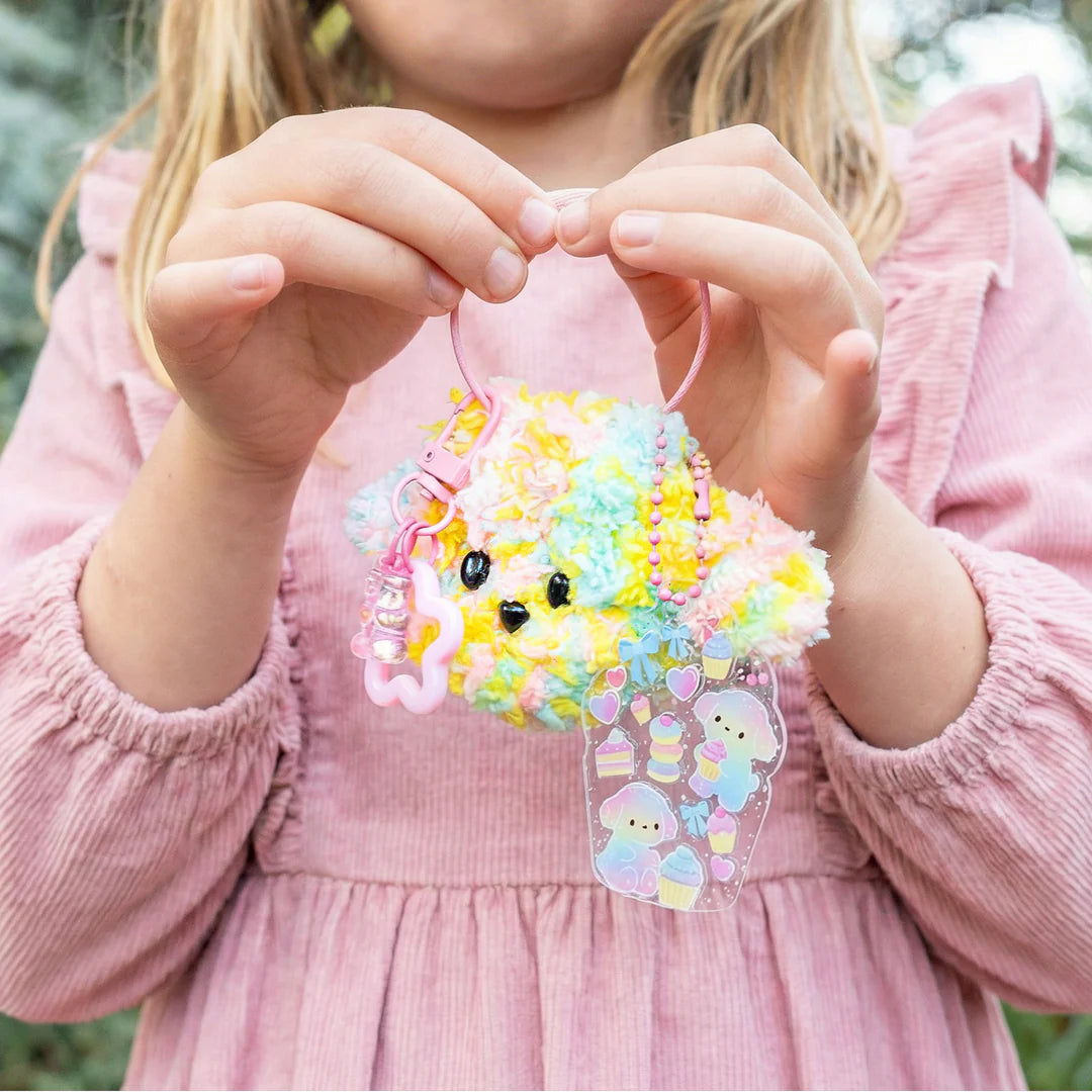 BAG CHARM KIT FLUFFY DOG