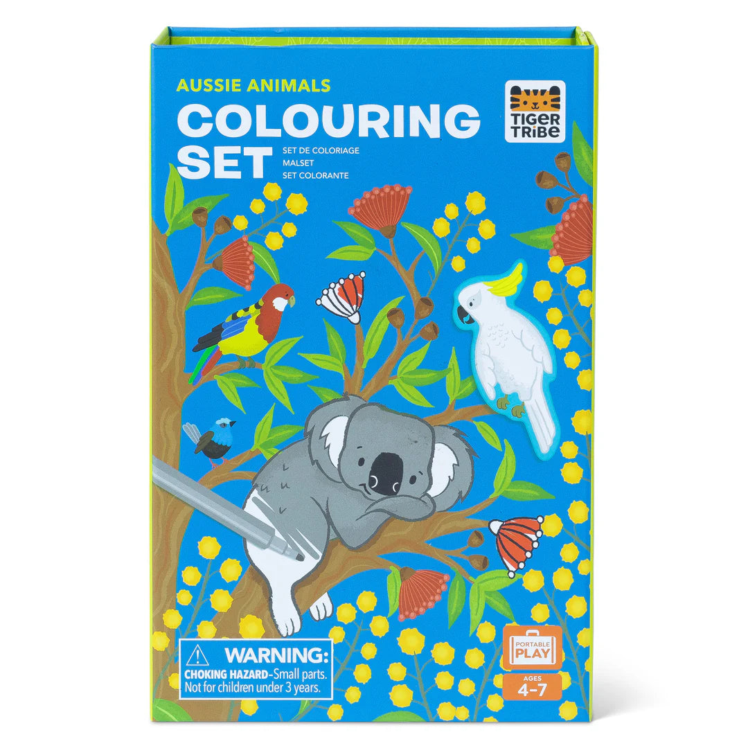 COLOURING SET - AUSSIE ANIMALS