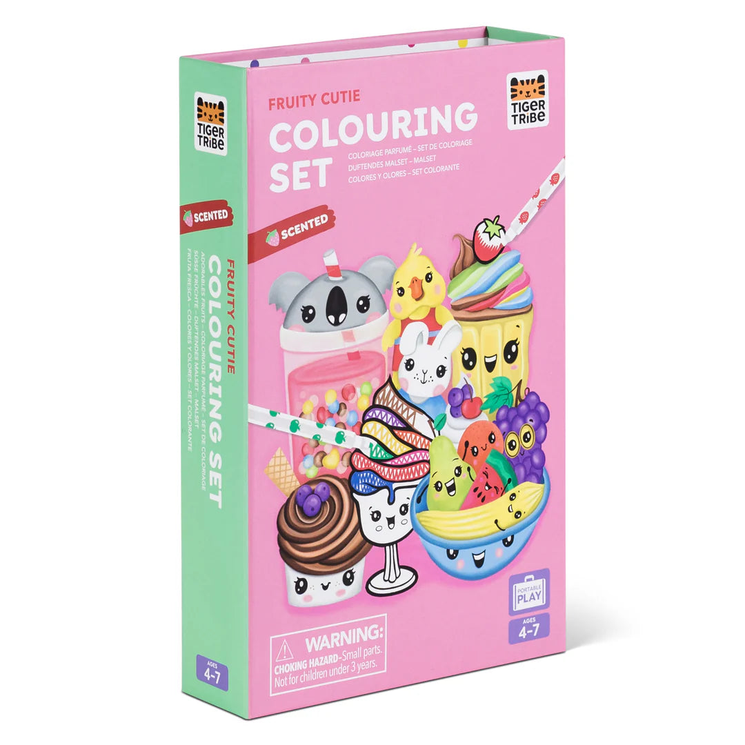 SCENTED COLOURING - FRUITY CUTIE