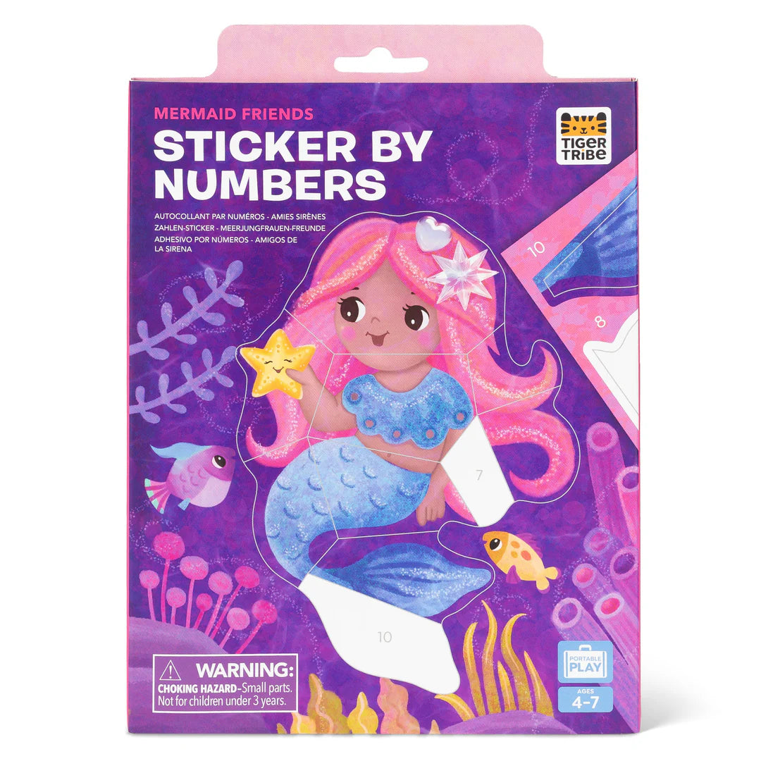 STICKER BY NUMBERS MERMAID FRIENDS