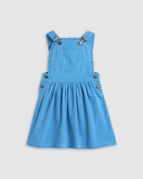 ALEX & ANT ELLIE PINAFORE DRESS - SKY BLUE