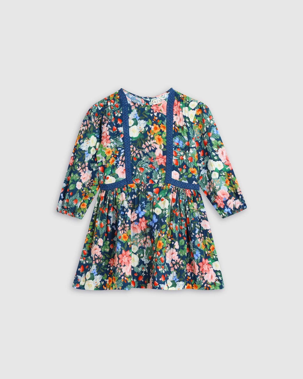 ALEX & ANT PRIMROSE DRESS - STRAWBERRY NAVY