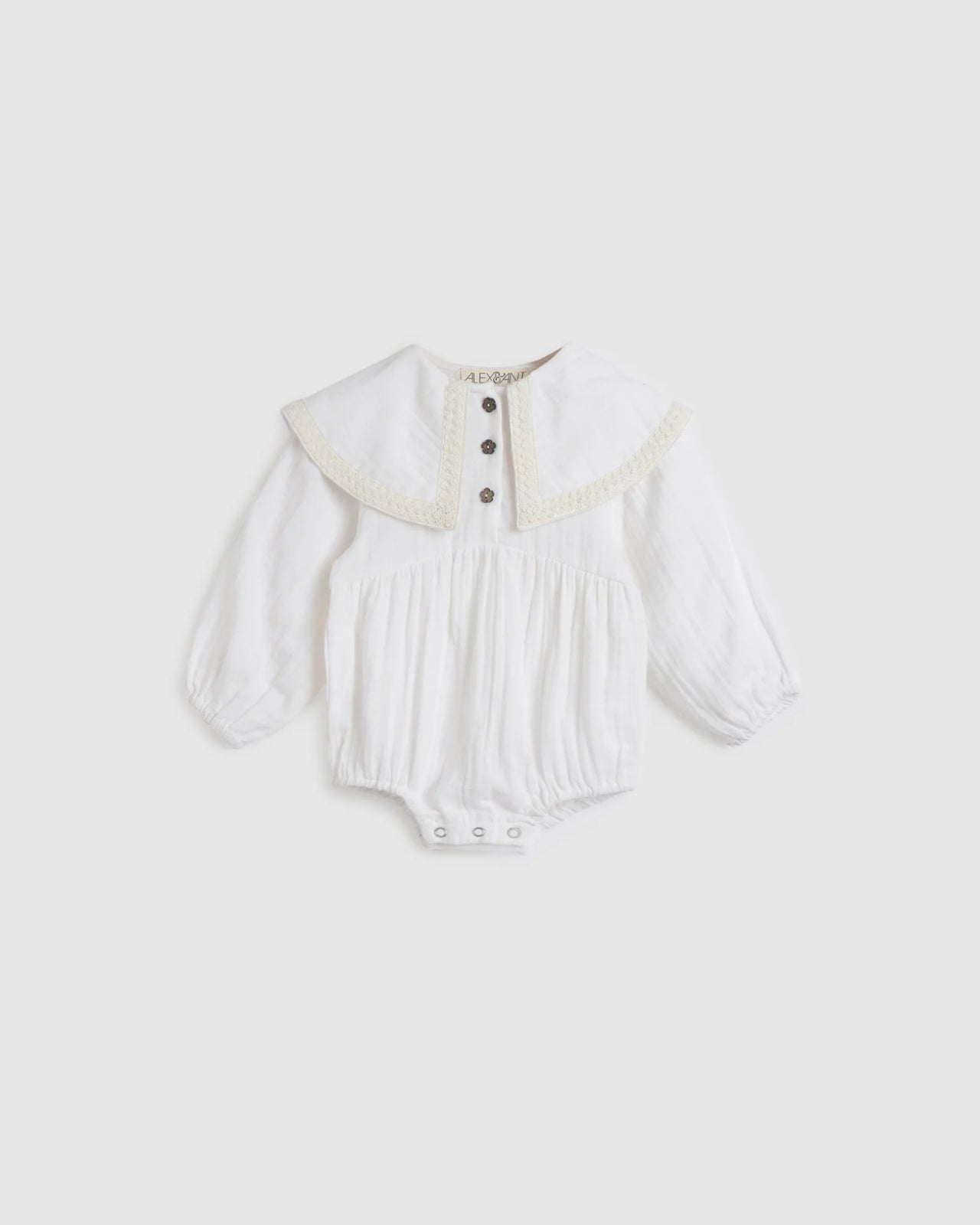 ALEX & ANT CELIA PLAYSUIT - NATURAL