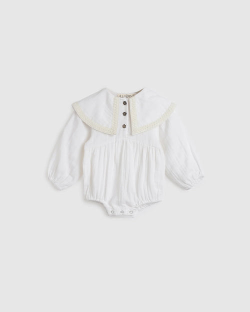 ALEX & ANT CELIA PLAYSUIT - NATURAL