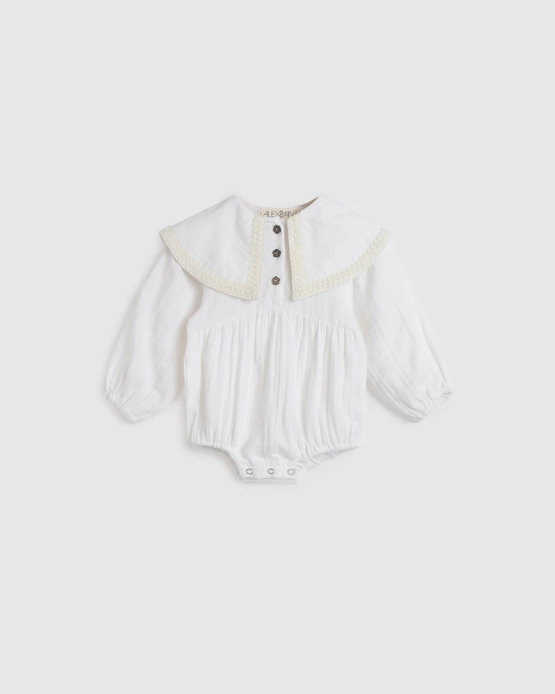 ALEX & ANT CELIA PLAYSUIT - NATURAL