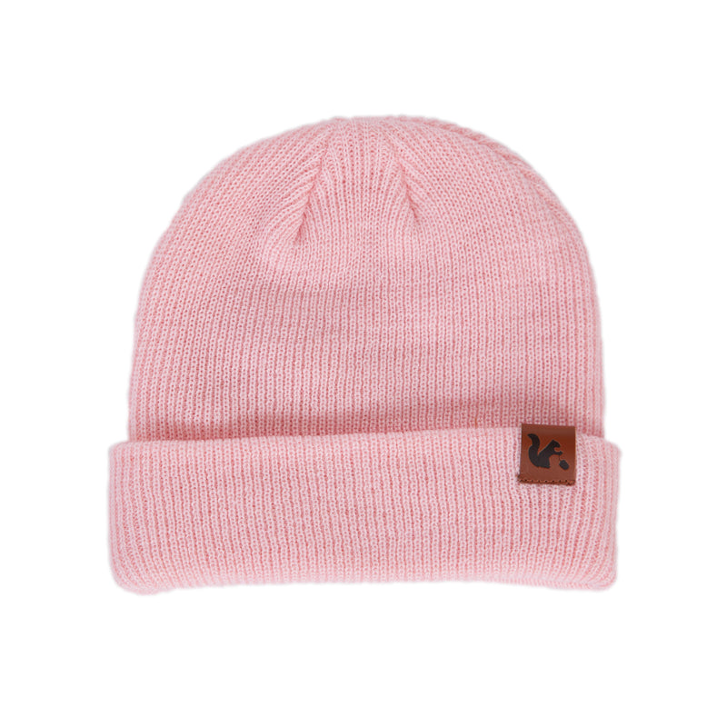 ACORN HIPSTER MERINO BEANIE PINK