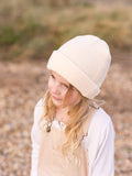 ACORN HIPSTER MERINO BEANIE LATTE