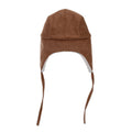 ACORN AVIATOR CORD BEANIE CHESTNUT