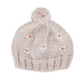ACORN DAISY BEANIE OATMEAL