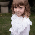 PEGGY CHESCA SHIRT WHITE