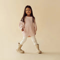 WILSON & FRENCHY ORG KNIT JUMPER FAIRY FLOSS