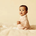 WILSON & FRENCHY ORG KNIT JUMPER FAIRY FLOSS