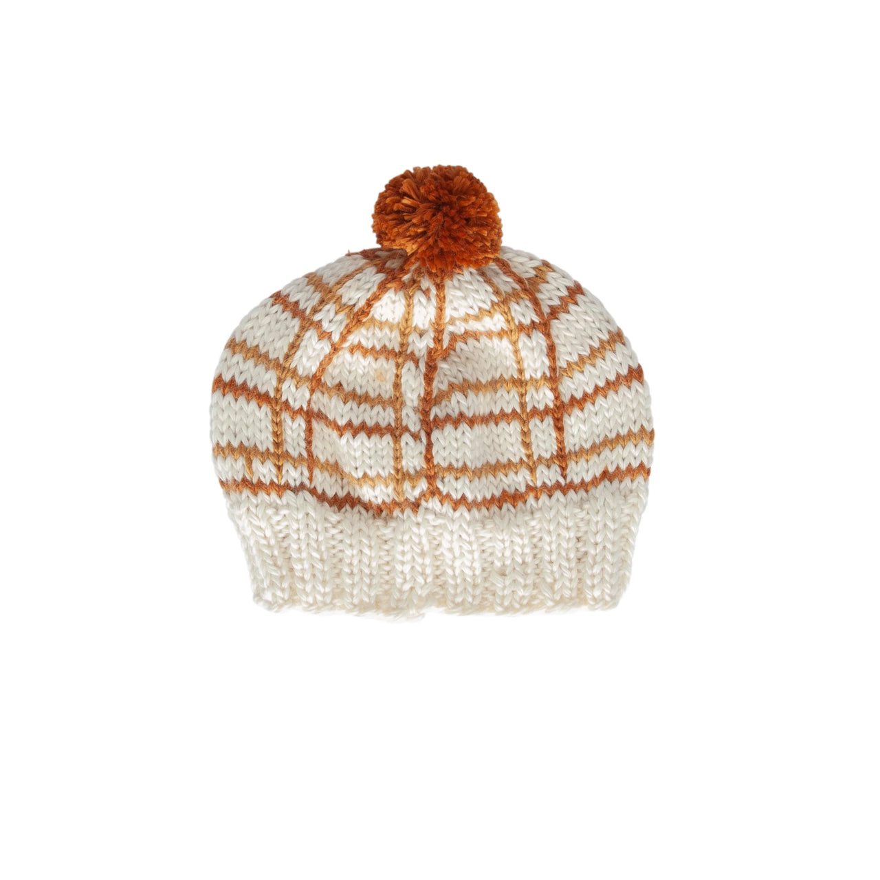 ACORN CROSSROADS BEANIE BROWN & CARAMEL
