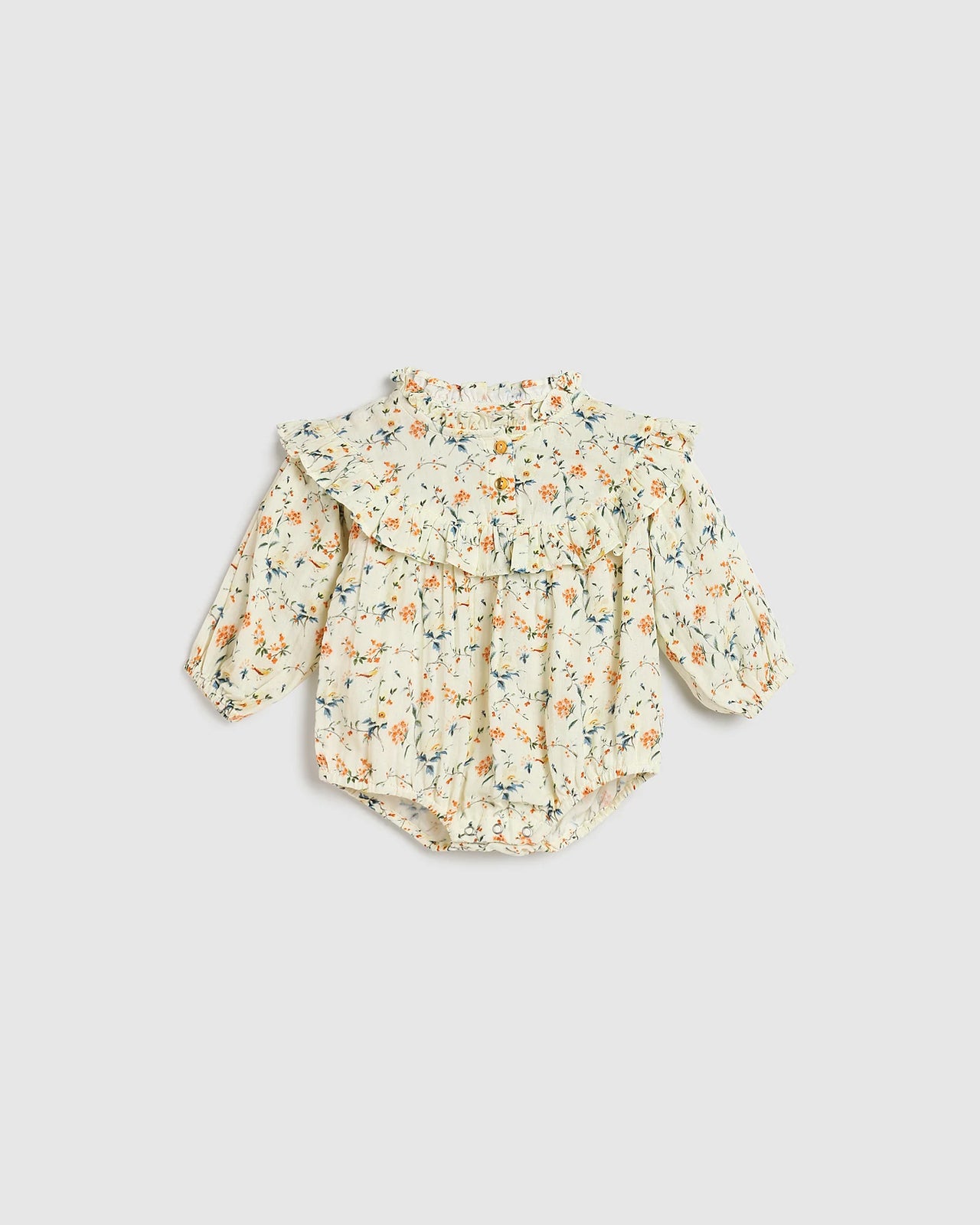 ALEX & ANT VALERIE PLAYSUIT - NATURAL BIRD