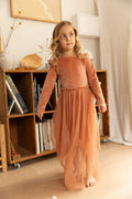 ALEX & ANT BIRDIE DRESS - BURNT PINK