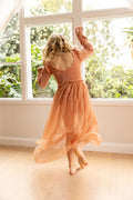 ALEX & ANT BIRDIE DRESS - BURNT PINK