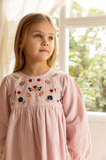 ALEX & ANT BUNNY DRESS - HAPPY PINK