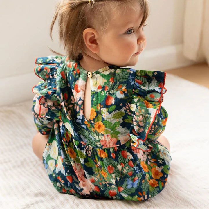 ALEX & ANT CARLA PLAYSUIT - STRAWBERRY NAVY