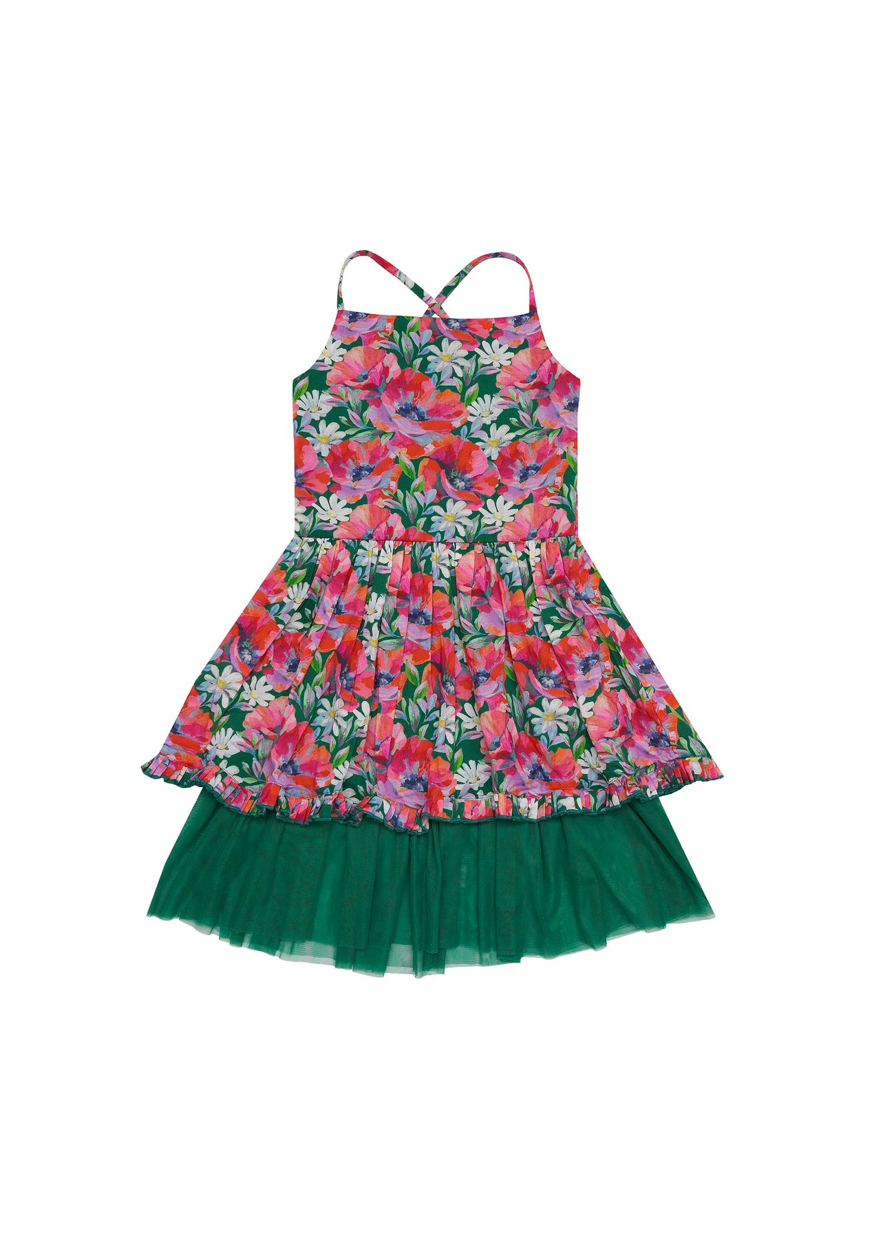 BELLA & LACE ANNABELLE DRESS FOLIAGE SUMMER FIELD