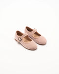 WALNUT ARLO MARY JANE BLUSH VELVET