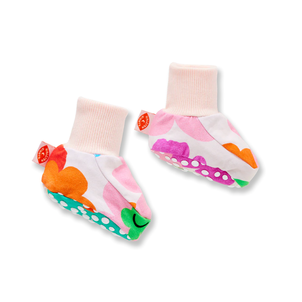 HALCYON NIGHTS HEJ BLOMMA! BABY BOOTIES