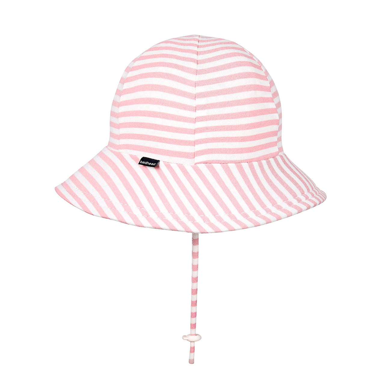 BEDHEAD TODDLER BUCKET SUN HAT - PINK STRIPE