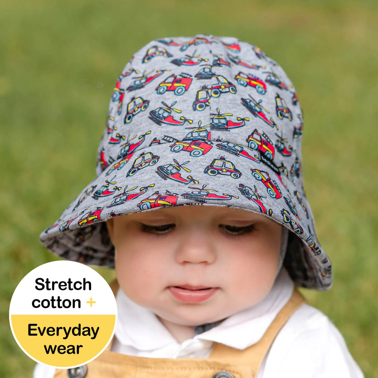 BEDHEAD TODDLER BUCKET SUN HAT - EMERGENCY