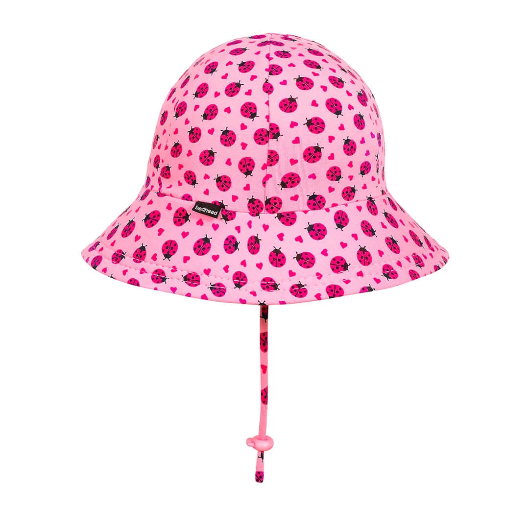 BEDHEAD TODDLER BUCKET SUN HAT LADYBUGS