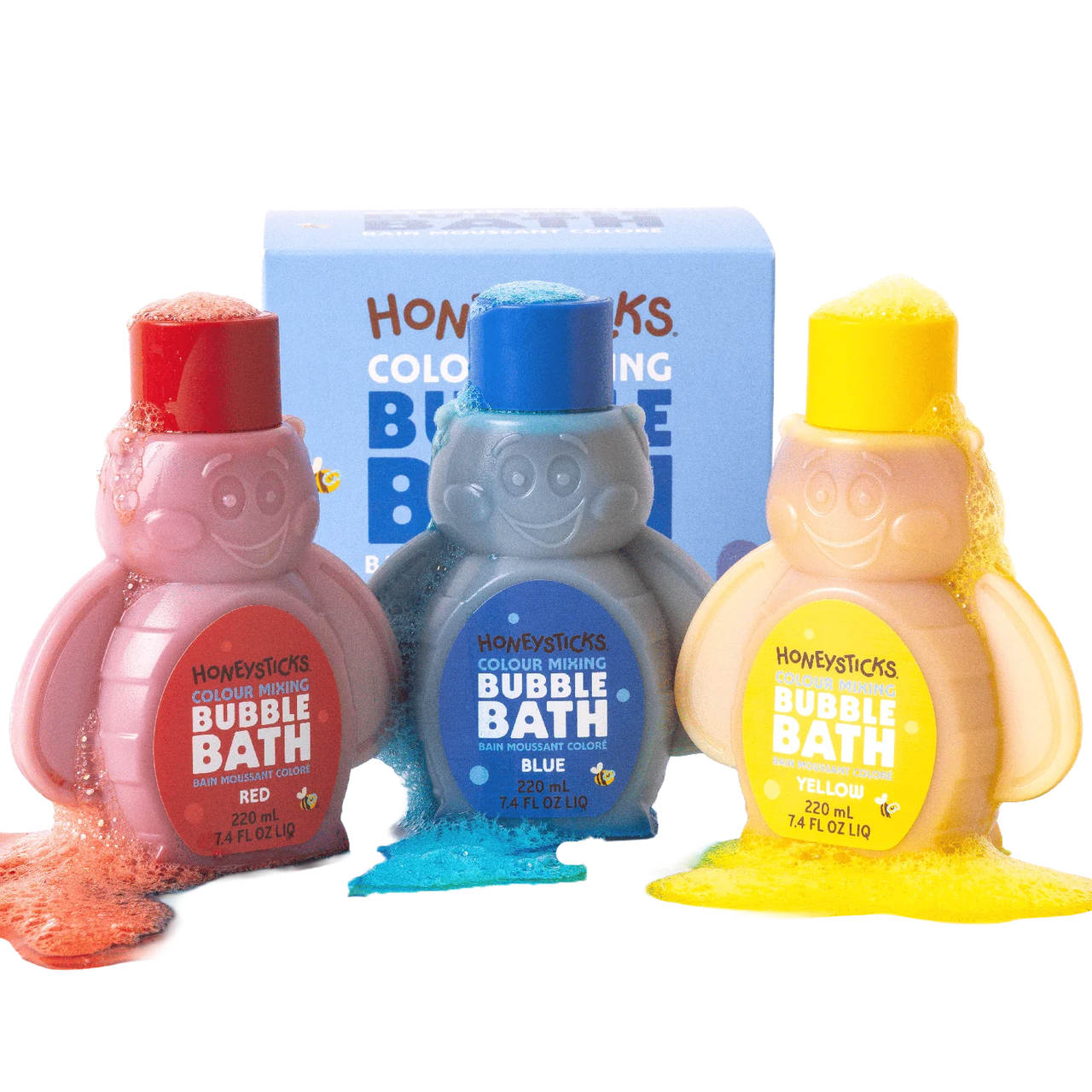 HONEY STICKS COLOUR MIXING BUBBLE BATH