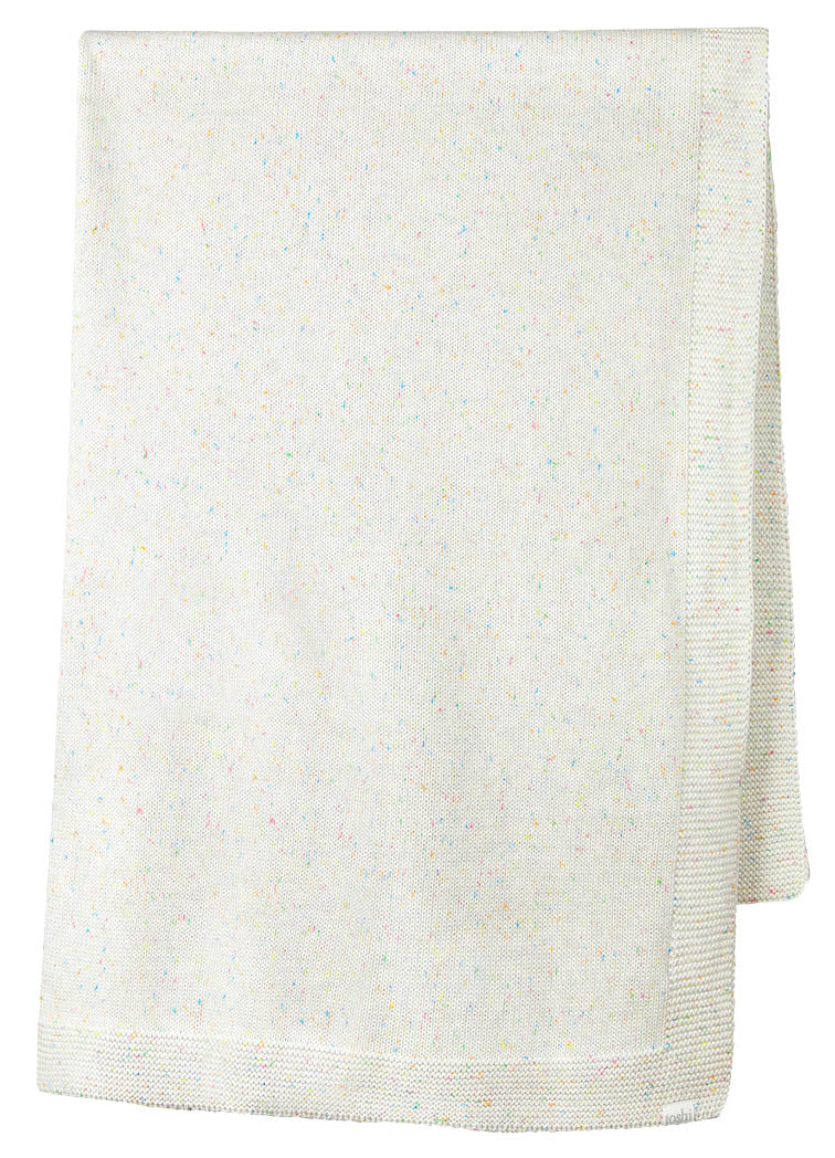 TOSHI ORGANIC BLANKET SNOWY SNOWFLAKE