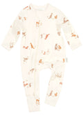 TOSHI LS ONESIE ENCHANTED FOREST FEATHER