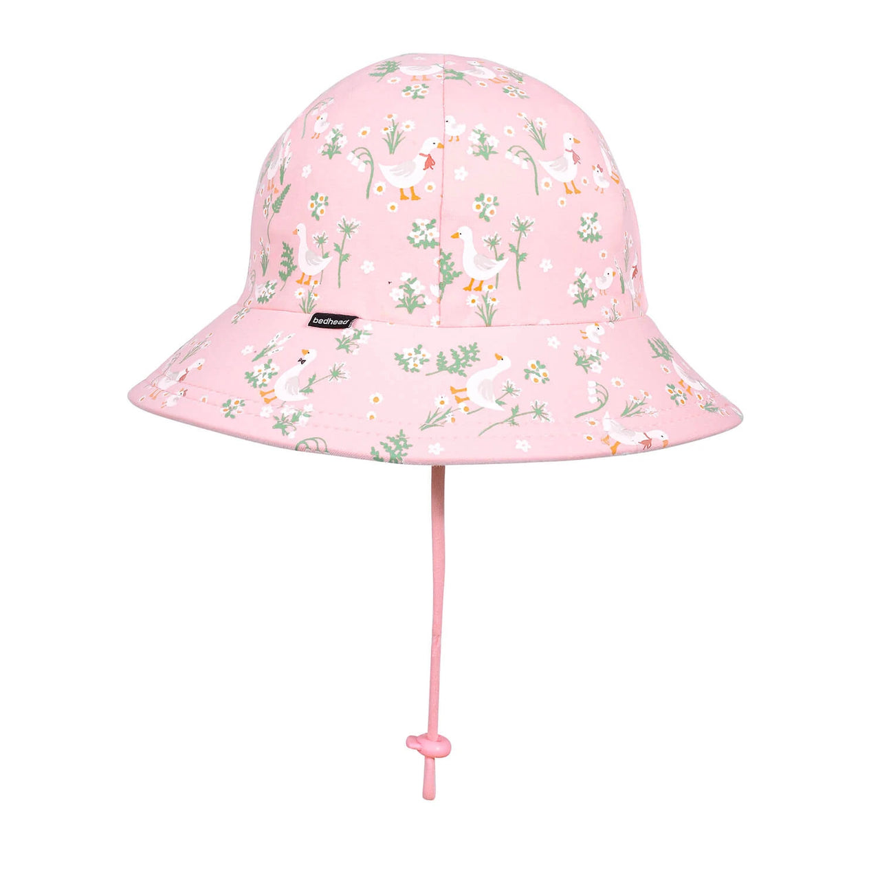 BEDHEAD PONYTAIL BUCKET HAT - QUACKERS