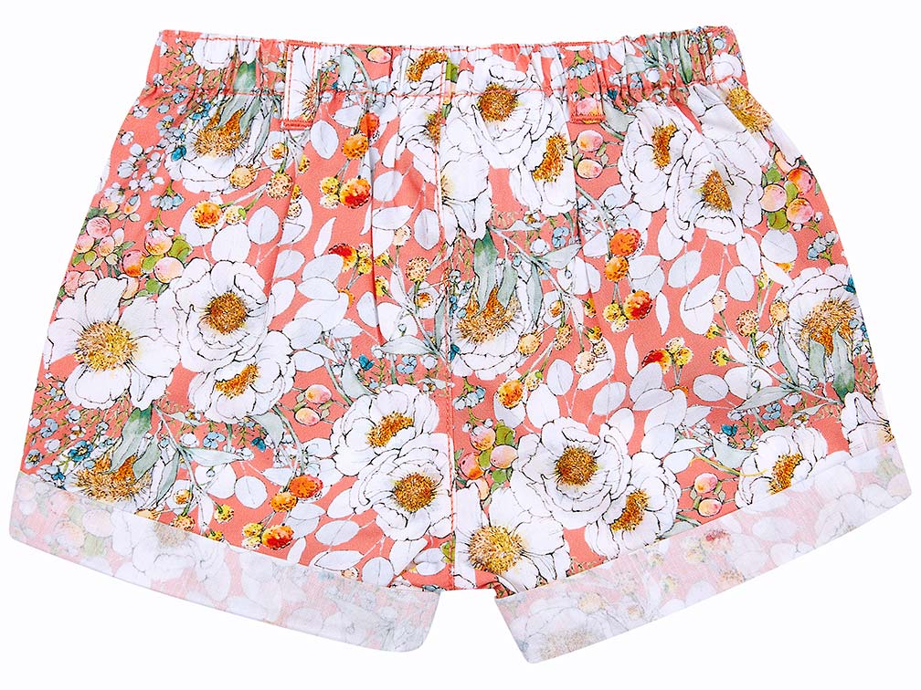 TOSHI BABY SHORTS CLAIRE TEA ROSE