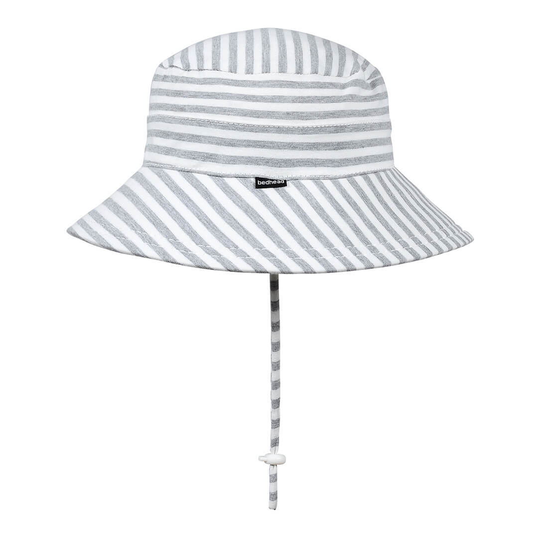 BEDHEAD CLASSIC BUCKET HAT GREY STRIPE