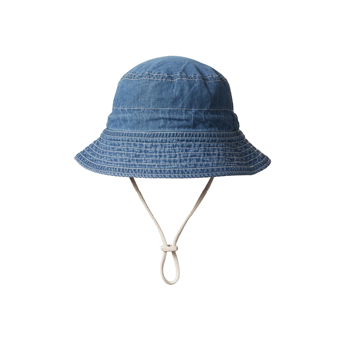 NATURE BABY BUCKET SUNHAT CHAMBRAY