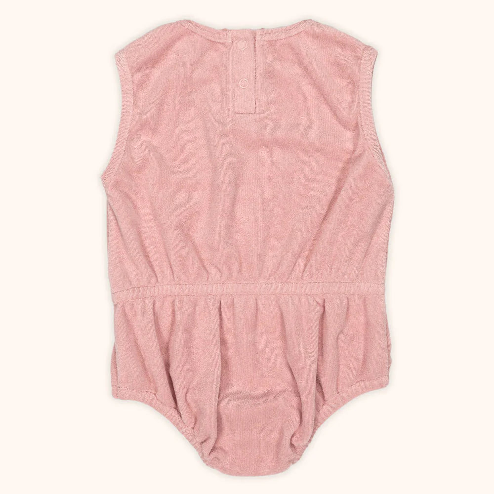 CHABIL TOWEL ROMPER - QUEEN OF HEARTS