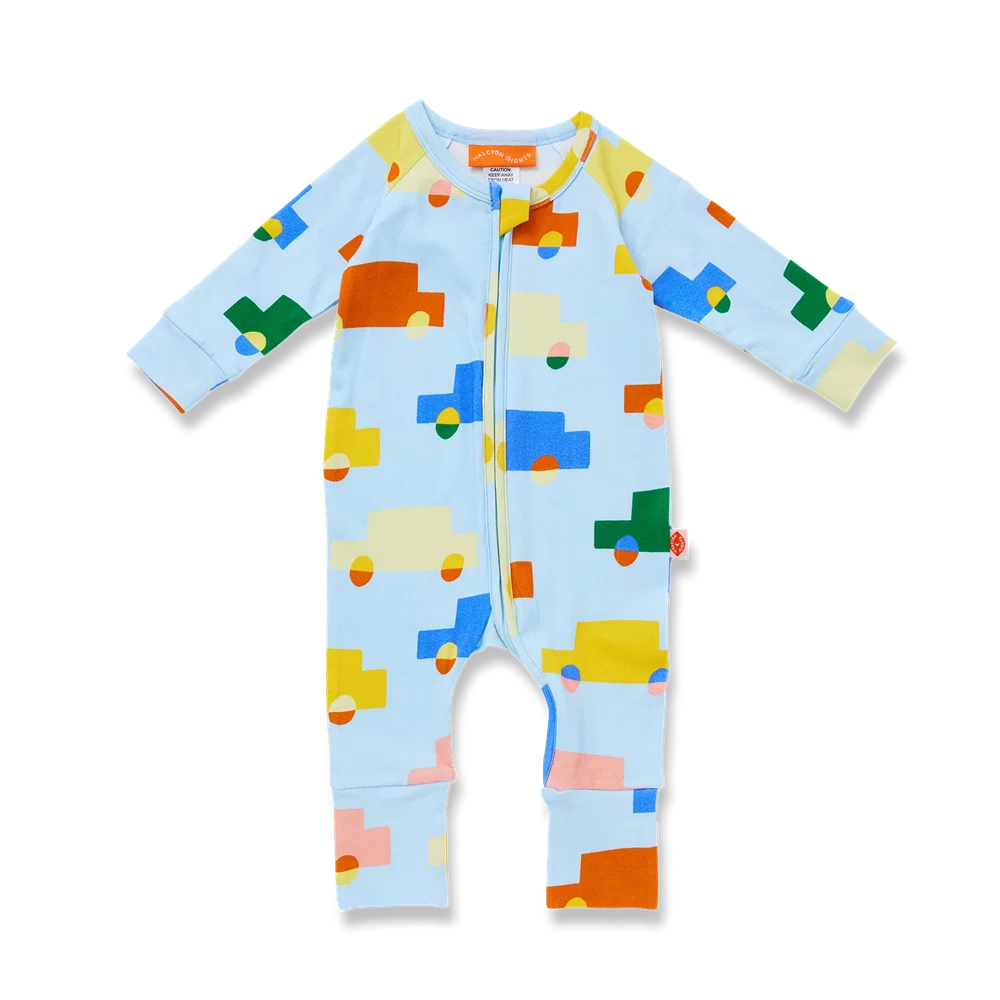 HALCYON NIGHTS LONG SLEEVE BEEP BEEP ROMPER