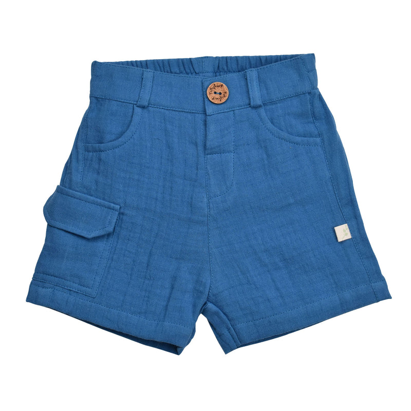 TINY TWIG CRINKLE BOARD SHORTS-FAIENCE