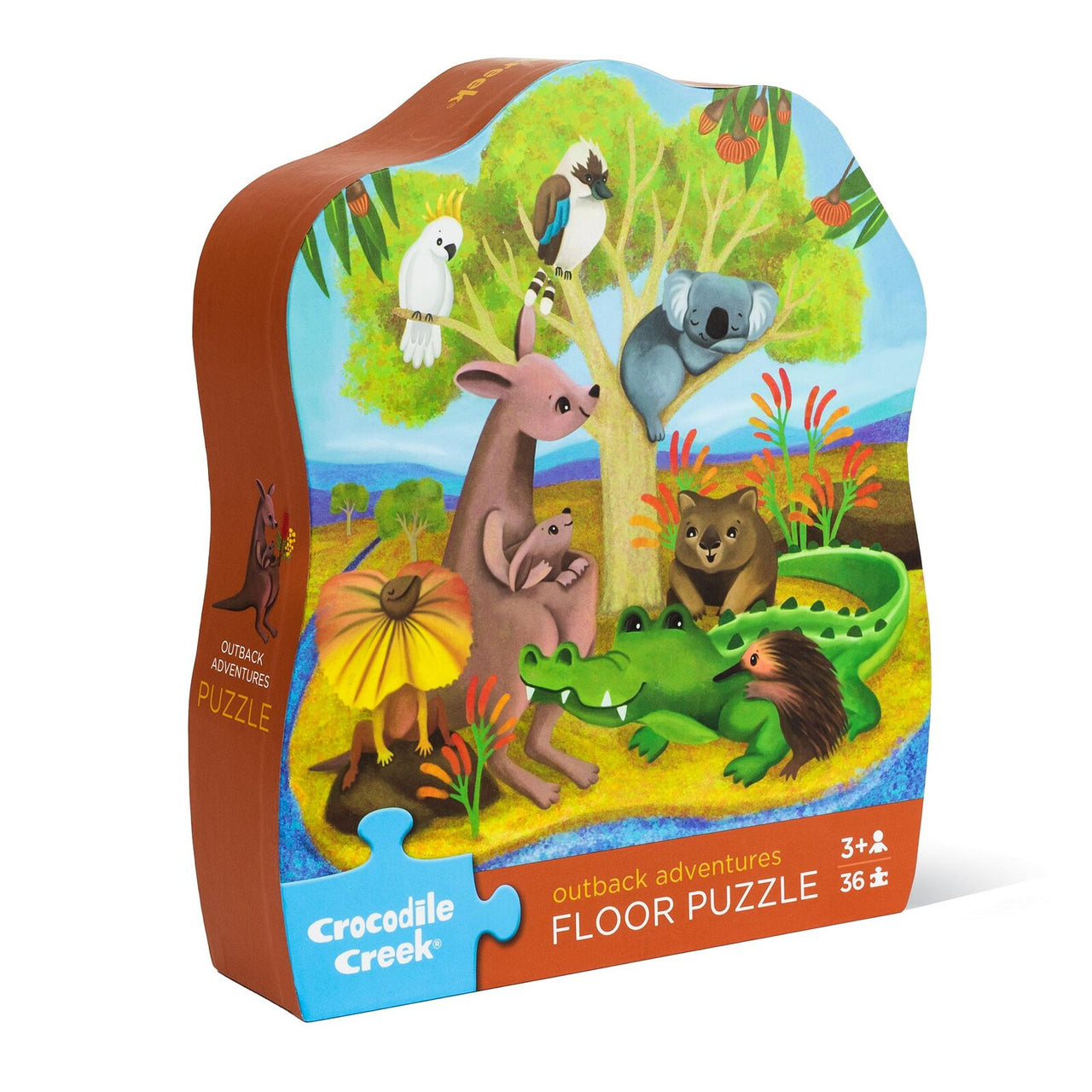 CROCODILE CREEK CLASSIC FLOOR PUZZLE 36 PC- OUTBACK ADVENTURES