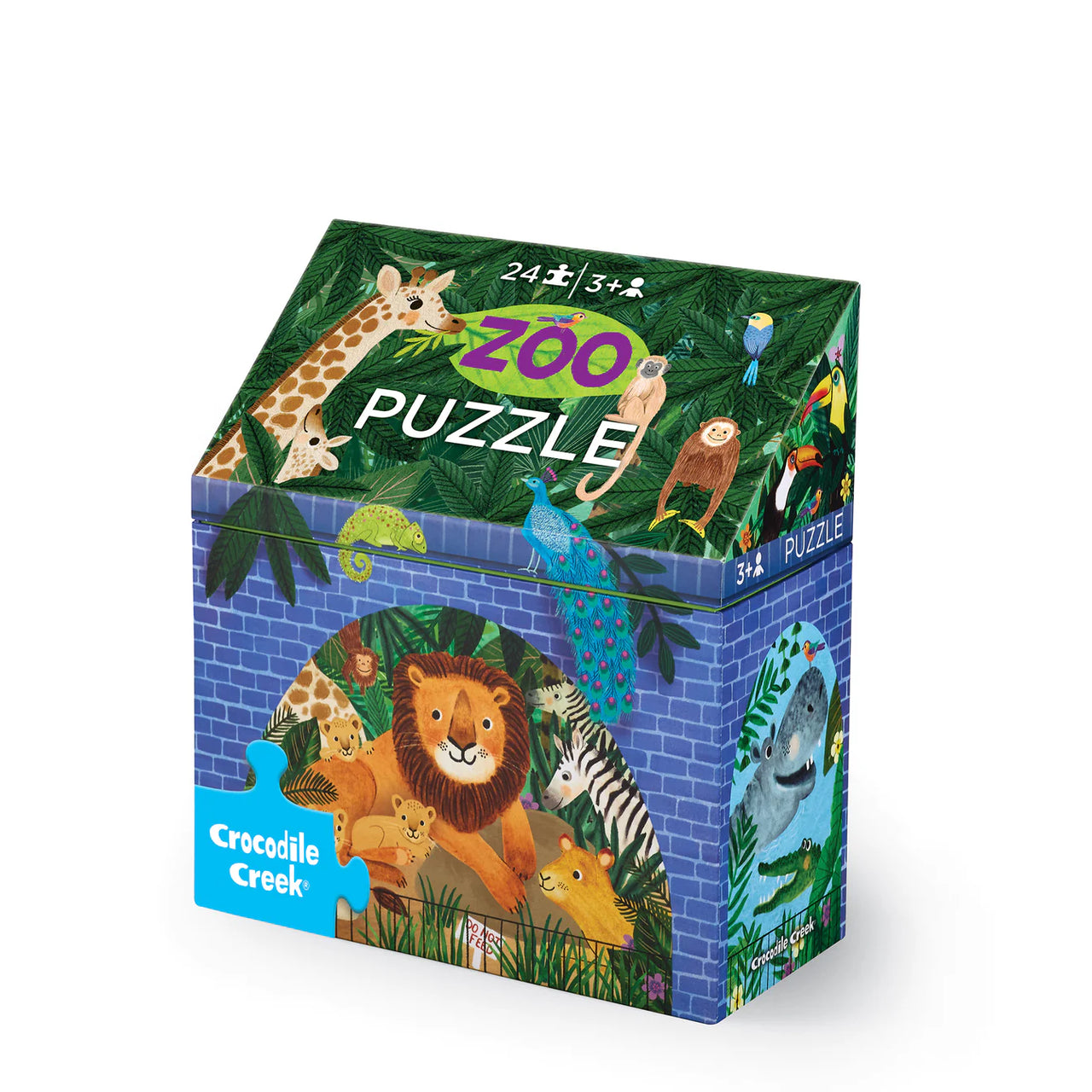 LITTLE BUILDING 24 PC PUZZLE - ZOO