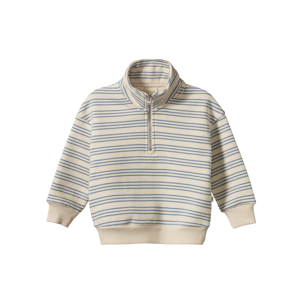 NATURE BABY CAMPER SWEATSHIRT STRIPE TRIO